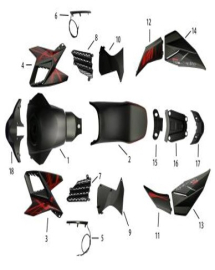 TEK250 (2020-2023) Plastike